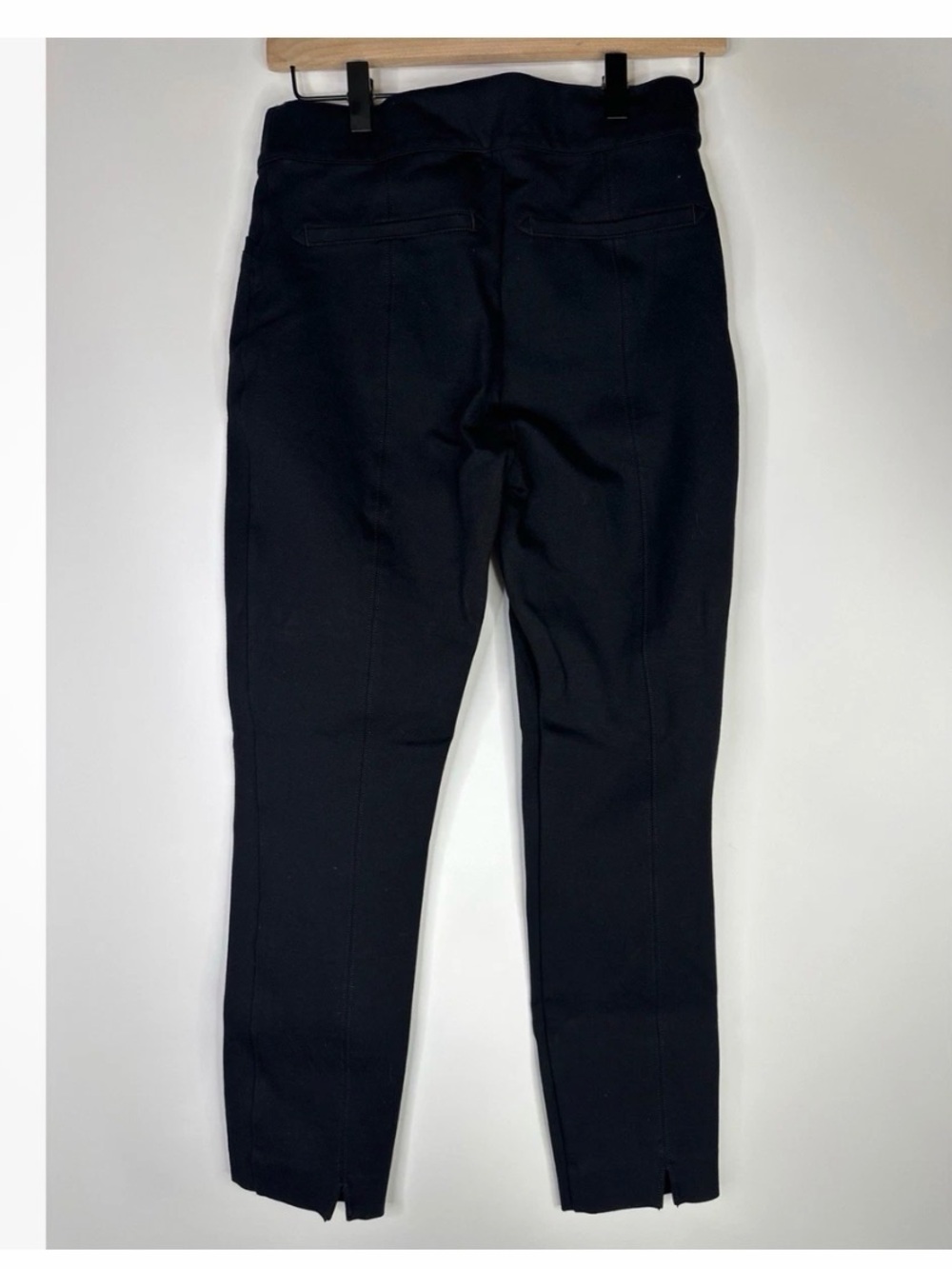 SPANX Black Slim Ponte Ankle Pants